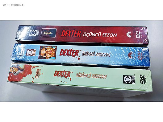 Dexter 1-2-3 Sezon Dizi DVD SIFIR AMBALAJINDA - Yabancı DVD