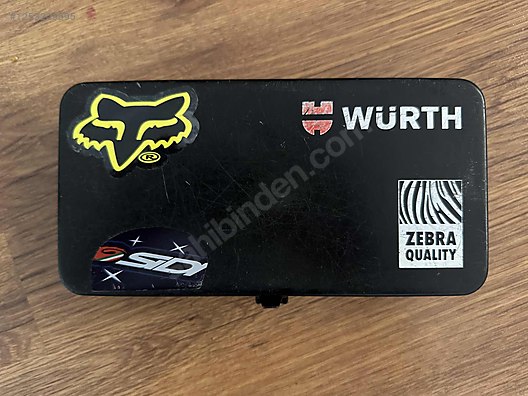 Ratchet & Socket Wrench / Würth Zebra 1/4 33 parça lokma takımı on