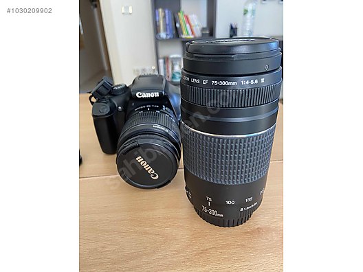 Dslr Canon Eos 1100d Rebel T3 Canon Eos 1100d 75 300 Lens 18 55 Lens Canta At Sahibinden Com
