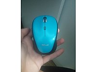 Işıklı pilli çalışan oyuncu mouse