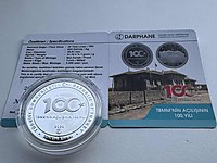 TBMM'nin Açılışının 100. Yılı Darphane Sertifikalı Hatıra Para