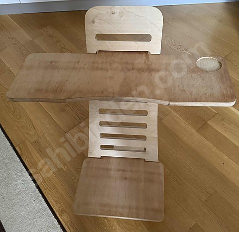 Ahşap ayarlanabilir laptop masası