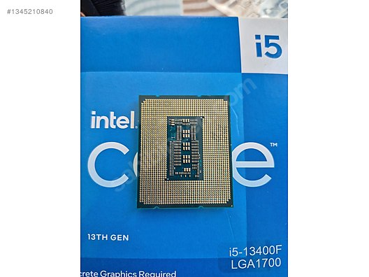 Intel Core i5-13400F 2.5 GHz LGA1700 20 MB Cache 65 W İşlemci