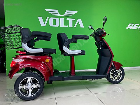 Volta / VM4+ / VOLTA VM4+ 3 TEKERLEKLİ 2 KİŞİLİK ELEKTRİKLİ ...