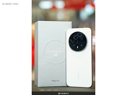 【MD】HONOR Magic 8 Pro 16GB/512GB ホワイト 512 GB Beyaz Honor Magic 8 Pro Cep Telefonu - 1290211043