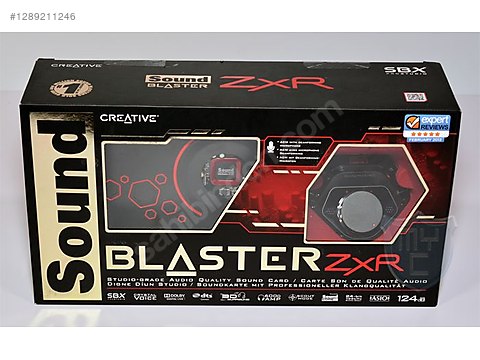 粛声セット Creative Saund Blaster Zxr Ses Karti Kutu Eksiksiz sahibinden