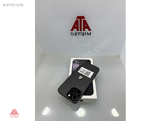 Resim Apple iPhone 16 Pro Max İkinci El TR | 512 GB | Siyah İkinci El -ATA İLETİŞİM-İPHONE 16 PROMAX 512 GB SİYAH HATASIZ PİL 100 TR !