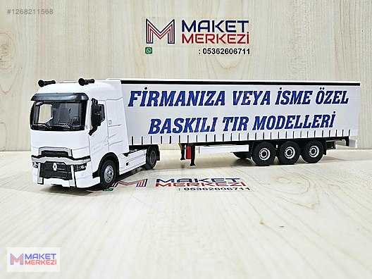 Özel Yapım Diecast Model 1:50 Renault Çekici (TIR) Çeşitleri