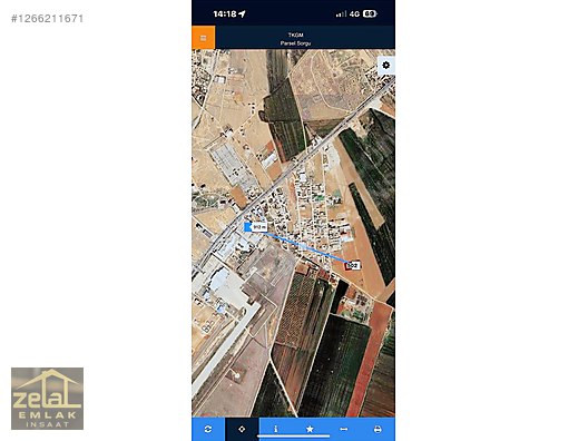 ZELAL EMLAK'TAN SATLIK YATIRIMLIK TARLA #1266211671