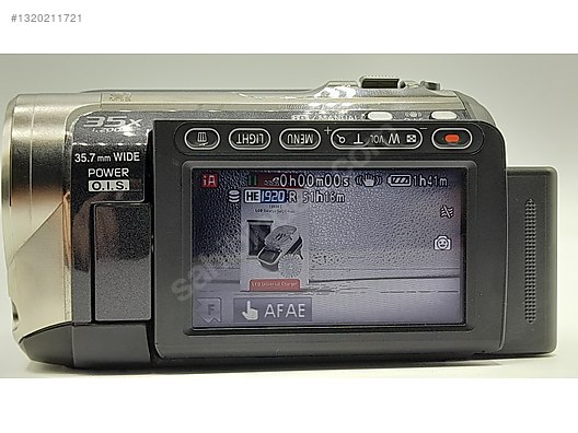 Panasonic HDC-HS60 120 GB Full HD Dijital Video Kamera on
