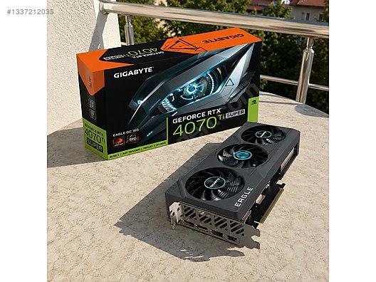RTX 4070 Ti SUPER EAGLE 16GB GDDR6X 256 Bit DLS PAZARLIKSIZ