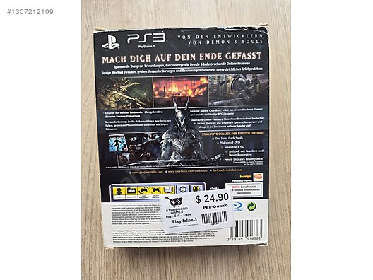 DARK SOULS LİMİTED EDİTİONS PS3 OYUN on sahibinden.com - 1307212109
