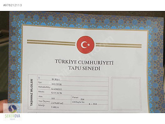 bursa osmangazi sekerova insaat emlak ilanlari sahibinden com da