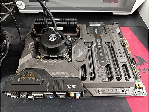 【完動品】i7-7700k、z270-s01a、クーラーセット Z270のゲーミングマザーを早速テスト、チップセットとマザー世代の刷新
