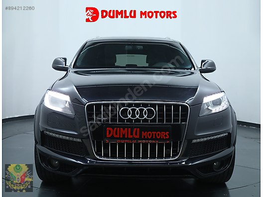 audi q7 3 0 tdi quattro dumlu car 2013 audi q7 3 0 tdi quattro 7 kisilik bayi deri kltk sahibinden comda 894212260