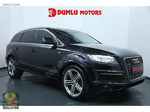 audi q7 3 0 tdi quattro dumlu car 2013 audi q7 3 0 tdi quattro 7 kisilik bayi deri kltk sahibinden comda 894212260