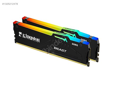 DDR5 2x16 Kingston fury beast 6000mhz cl40 RGB sahibinden.comda