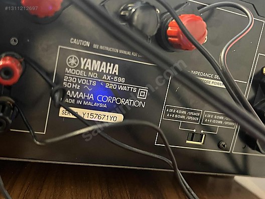 Yamaha / Yamaha AX-596 ENTEGRE AMFİ on sahibinden.com - 1311212697