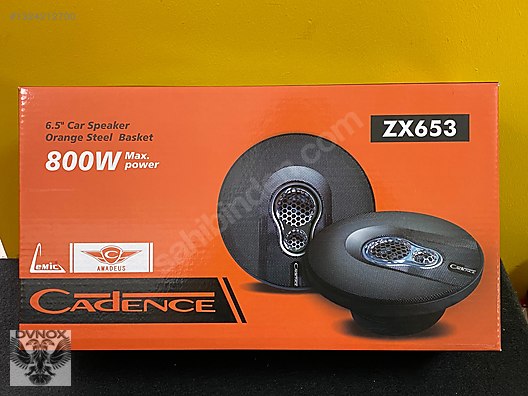 CADENCE ZX-653 COAXIAL 16 CM 800 WATT EMİR AUTO ESENLER - 1324212700