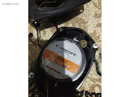 CADENCE TX-693 1 takım 6x9 oval midrange hoparlör 1000w - İkinci