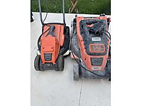 Arızalı parça amaçlı çim biçme makinası