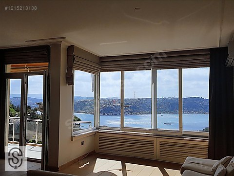 ETİLER ÇAMLIK'TA PANORAMİK BOĞAZ MANZARALI 3+1...