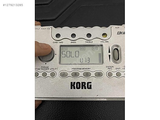 Kort Pandora PX5D - Prosesör ve Diğer Enstrüman Yan Ekipmanları