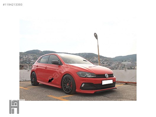 Otomobil Arazi Arac D Aksesuar Vw Polo Mk6 Aero Mar piyel Seti Siyah Plastik 2018 2022 sahibinden da 1194213393