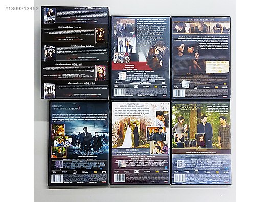 Twilight - 5 Film DVD Box Set ( Alacakaranlık ) - Yabancı DVD