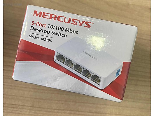 Mercusys Ms105 10/100Mbps 5-Port Desktop Switch