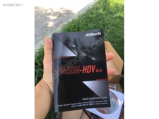 B450M-HDV / Amd ryzen 5 3600 - Anakart ve Tüm Masaüstü Bilgisayar Parçaları sahibinden.com'da