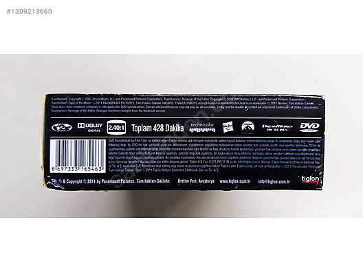 Transformers - 3 Film DVD Box Set - Yabancı DVD Filmler sahibinden