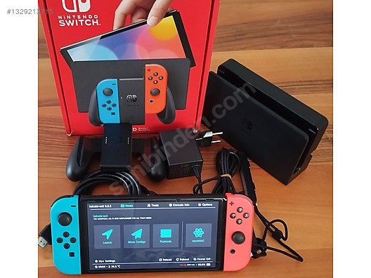 Çipli ve 128 GB hafıza kartlı Nintendo Switch Oled on sahibinden