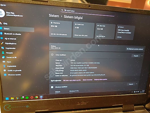 Used & Brand New Items / Computers / Laptops & Notebooks / Laptops / Acer