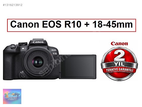 Aynasız / Canon / EOS R10 / Canon EOS R10 + 18-45mm - SIFIR - 2