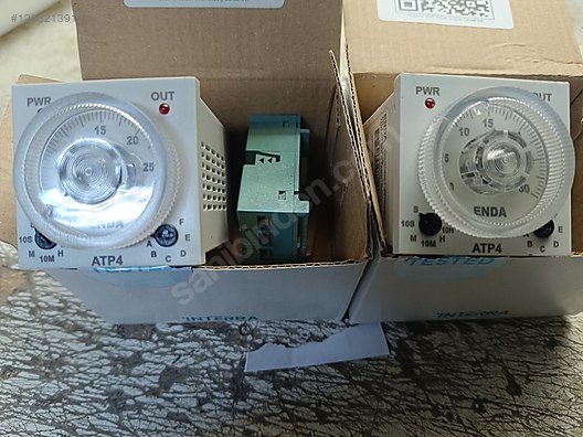 ENDA DAKİKA VE SANİYE AYARLI ZAMAN ROLESİ (STOK 2 AD ) . - Sigorta ve Yapı Malzemeleri sahibinden.com'da