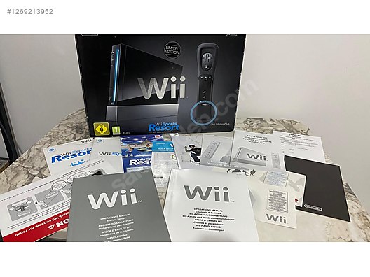NADİR BULUNUR Nintendo Wii Limited Edition Kutulu, Eksiksiz on