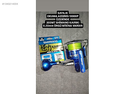 Spinning Reels / Okuma Azores 10000P 8+1 on sahibinden.com