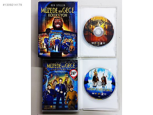 Müzede Bir Gece - 3 Film DVD Box Set - Yabancı DVD Filmler