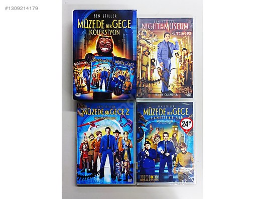 Müzede Bir Gece - 3 Film DVD Box Set - Yabancı DVD Filmler