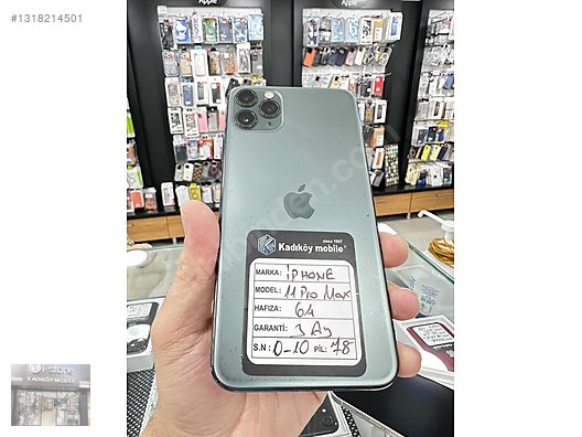 Apple / iPhone 11 Pro Max / İPHONE 11 PRO MAX 64 GB YEŞİL