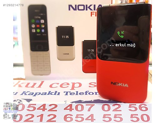 32 GB Kırmızı Nokia 2720 Fold Cep Telefonu - 1293214778