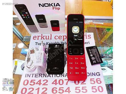 32 GB Kırmızı Nokia 2720 Fold Cep Telefonu - 1293214778