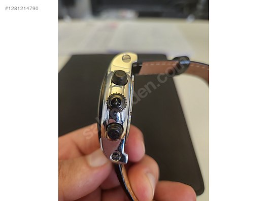 Çelik Kasa Deri Kordon Otomatik Gio Monaco Erkek Kol Saati