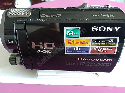 Sony HDR-CX560 Video Camera Handycam sahibinden.comda - 1215214938