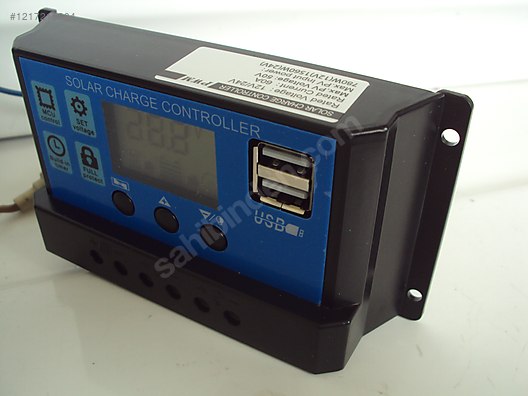 Güneş Enerjisi Sistemi - SOLAR GÜNEŞ PANELİ ŞARZ REGÜLETÖRÜ 12/24 V 60 A