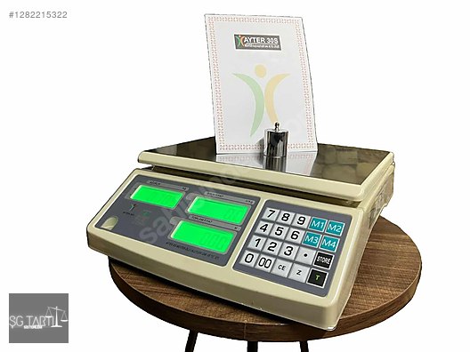AYTER 30 KG ONAYLI FİYAT HESAPLAMA TERAZİSİ / AYTER30S TARTI - Tezgah Üstü Tartı İlan ve Alışverişte İlk Adres sahibinden.com'da