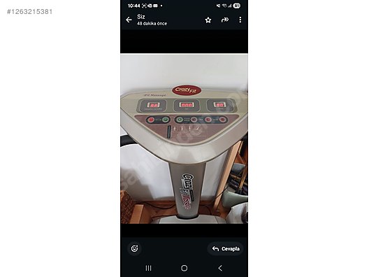 İkinci El ve Sıfır Alışveriş / Spor / Fitness & Kondisyon / Titreşimli Zayıflama Aleti