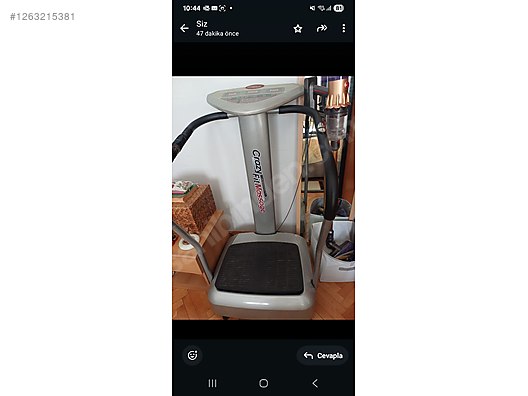 İkinci El ve Sıfır Alışveriş / Spor / Fitness & Kondisyon / Titreşimli Zayıflama Aleti