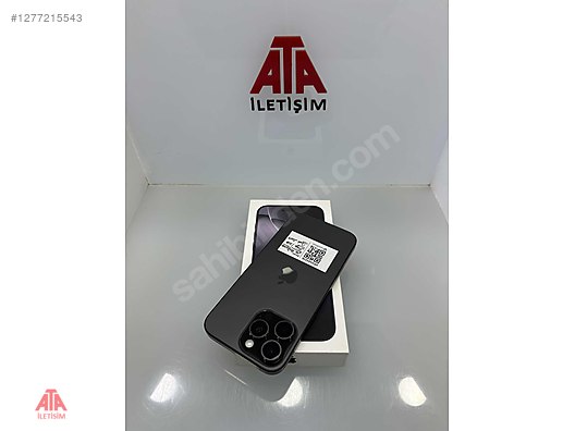 Resim Apple iPhone 16 Pro Max İkinci El TR | 256 GB | Siyah İkinci El -ATA İLETİŞİM-İPHONE 16 PROMAX 256 GB SİYAH PİL 100 HATASIZ TR !